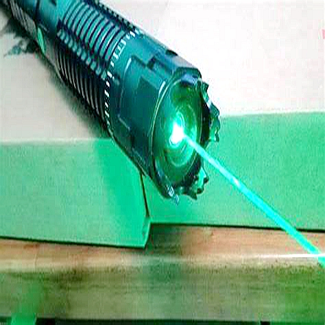 (image for) 1W Green Laser Torch Pointer Real Output Power 1000mW Adjustable Focus